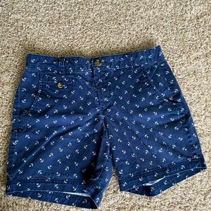 Dockers nautical anchor dark blue shorts
